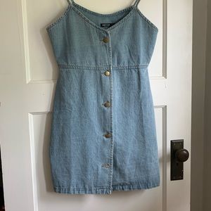 Nasty Gal Denim Mini Dress